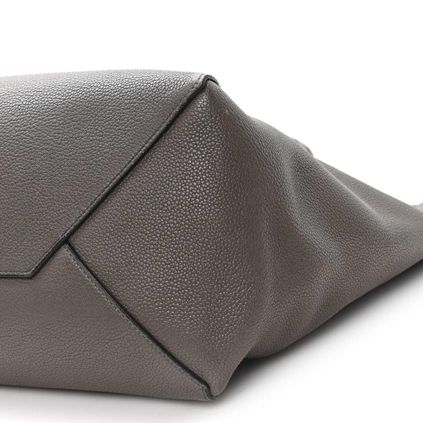 Soft Grained Calfskin Small Belt Cabas Phantom Taupe