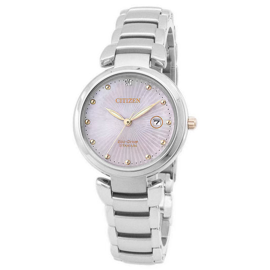 Citizen EW2506-81Y Super Titanium Eco-Drive Woman's Watch