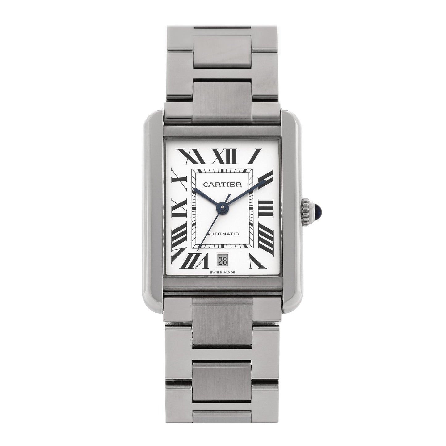 Stainless Steel 31mm Tank Solo Automatic Watch