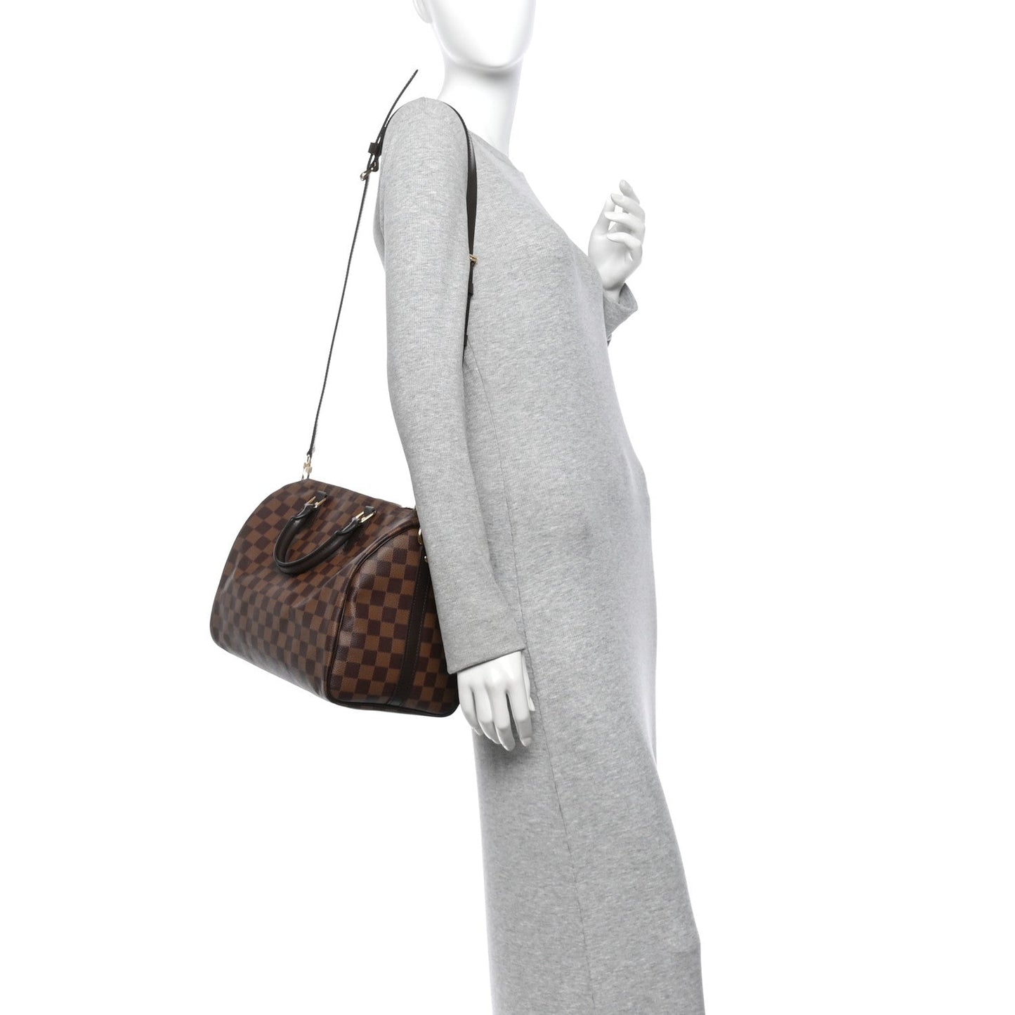 Damier Ebene Speedy Bandouliere 30