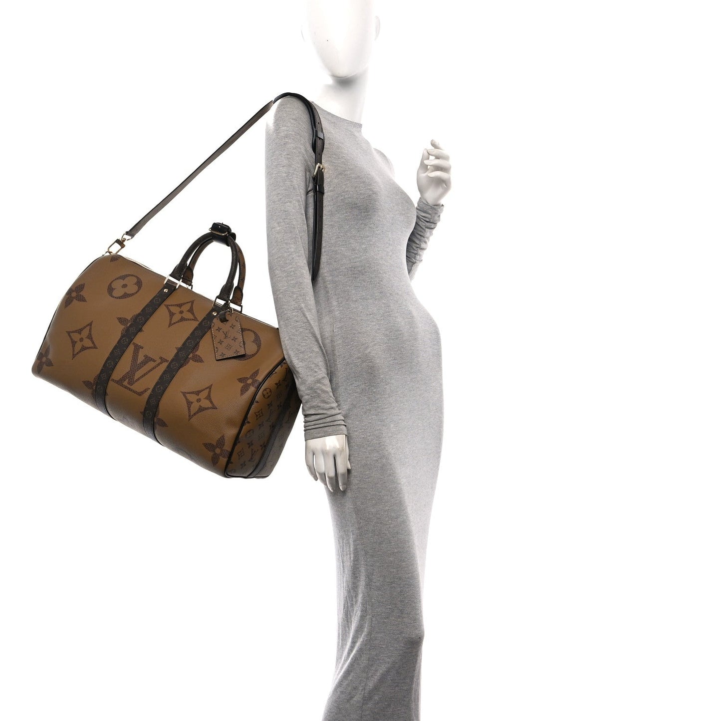 Reverse Monogram Giant Keepall Bandouliere 45