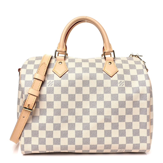 Damier Azur Speedy Bandouliere 30