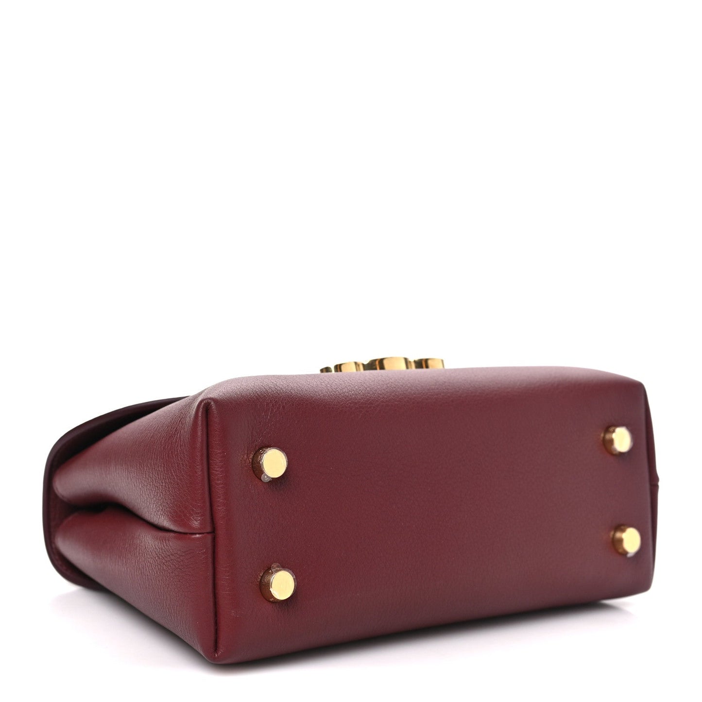 Supple Grained Calfskin Teen Nino Light Burgundy
