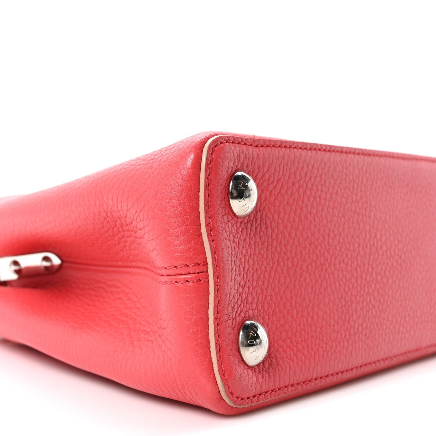 Taurillon Capucines BB Fuchsia