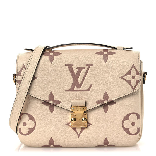 Empreinte Monogram Giant Pochette Metis Creme Bois De Rose