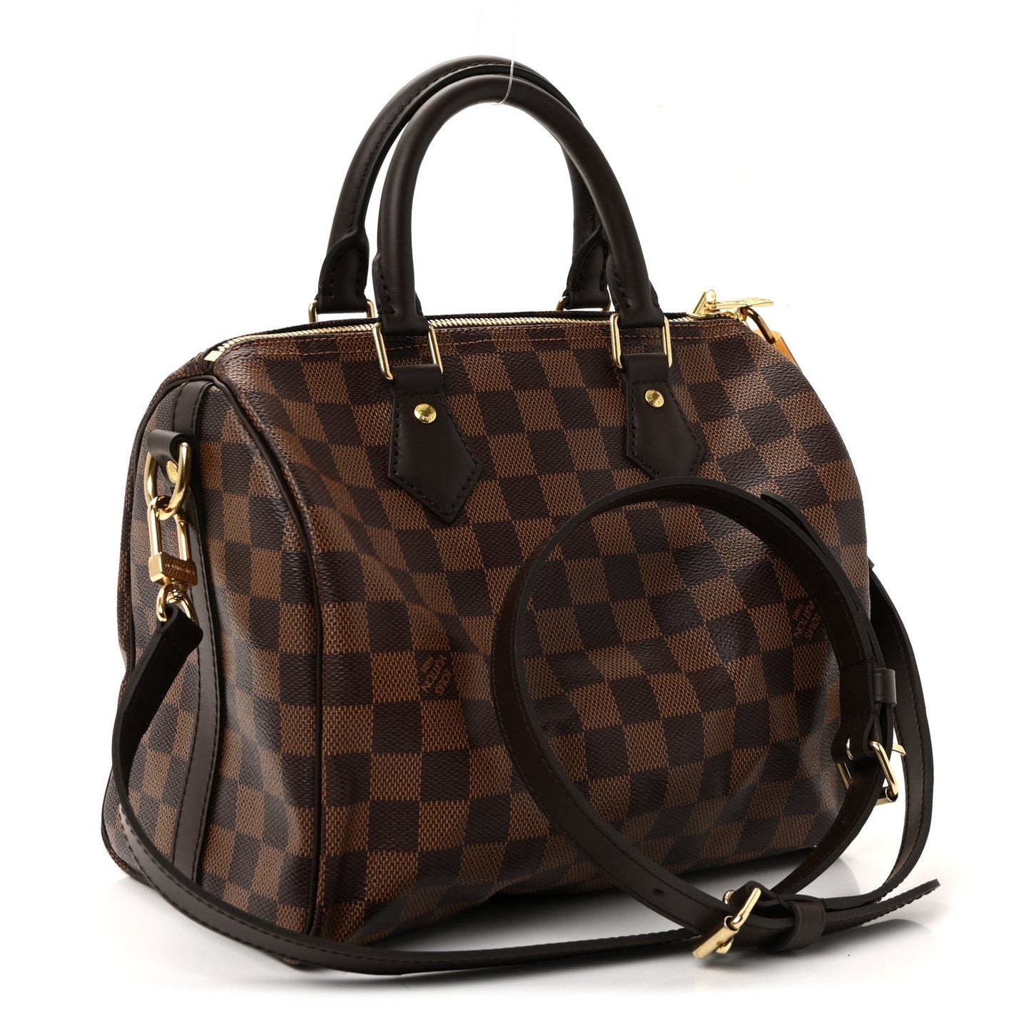 Damier Ebene Speedy Bandouliere 25