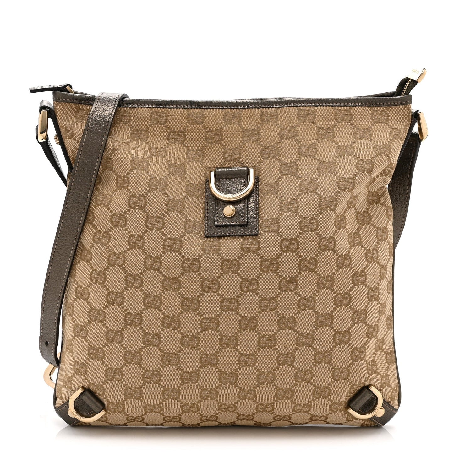 Monogram Abbey Messenger Bag Pewter