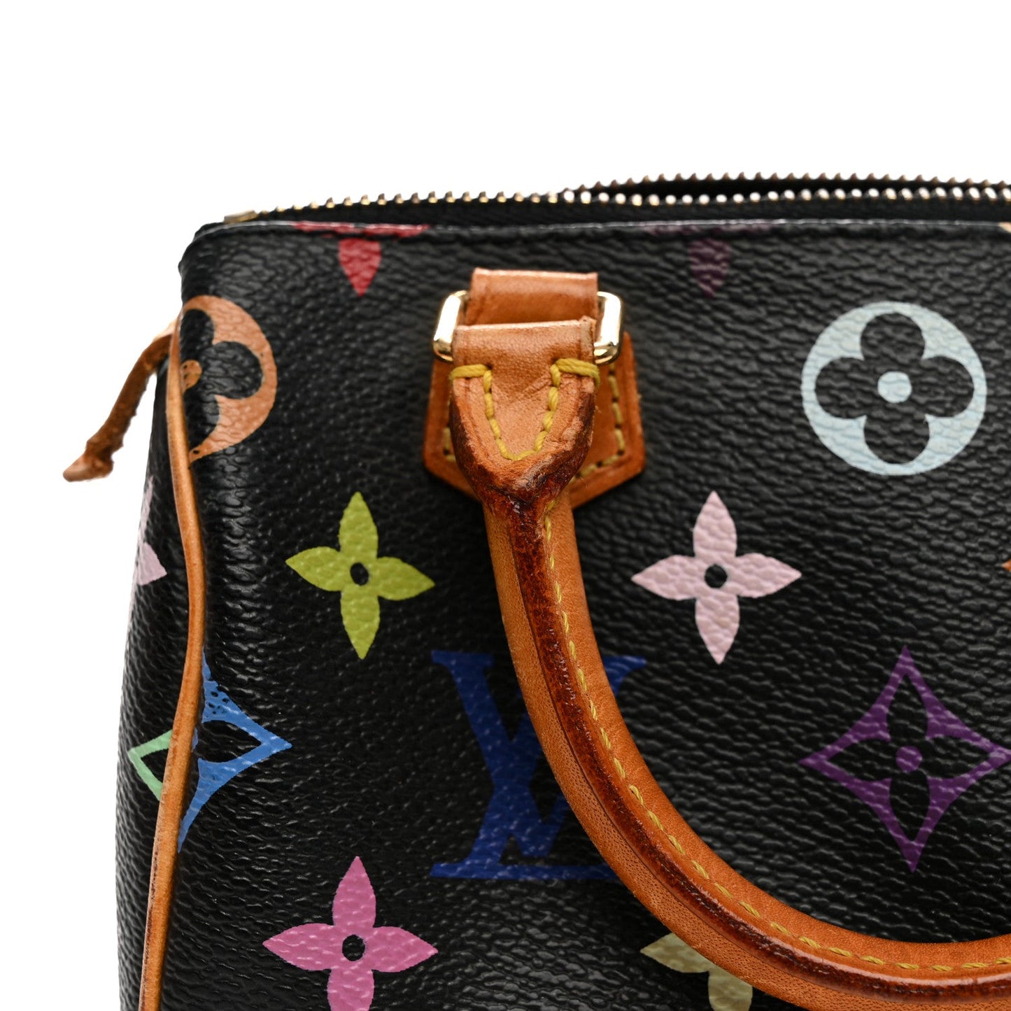 Monogram Multicolor Mini Sac HL Speedy Black