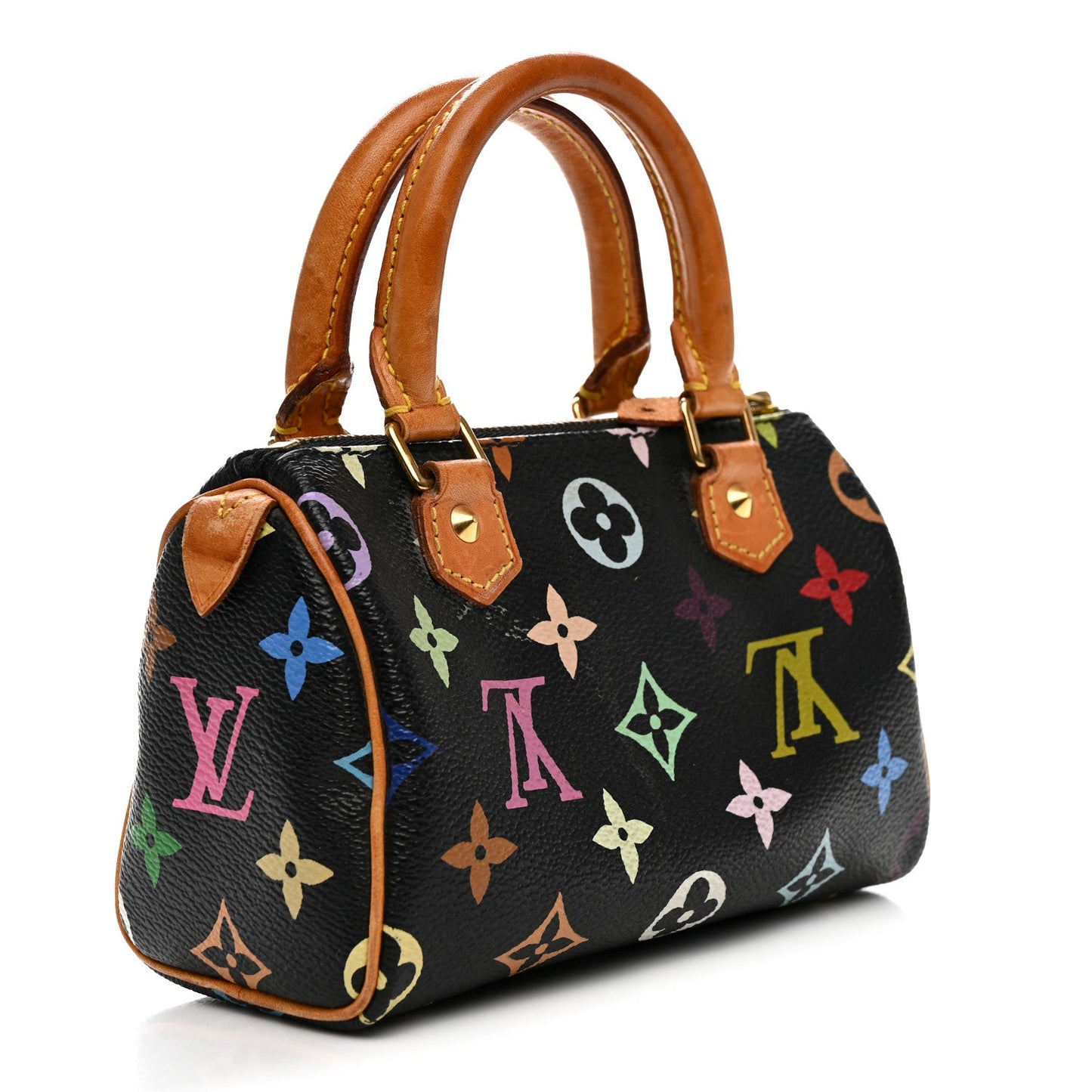 Monogram Multicolor Mini Sac HL Speedy Black