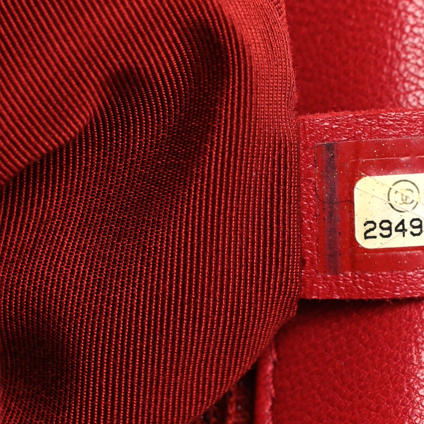 Lambskin Quilted Medium Chanel 19 Flap Red