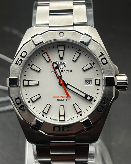 Tag Heuer Aquaracer White Dial Watch for Men - WBD1111.BA0928