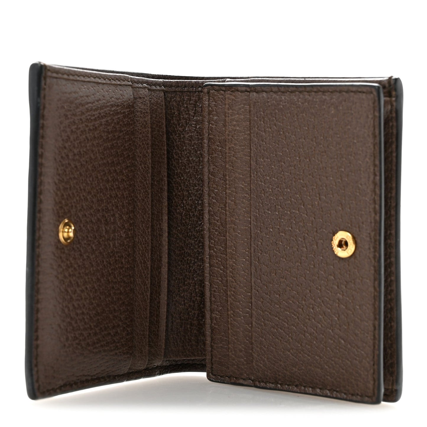 GG Supreme Monogram Web Ophidia Card Case Beige New Acero