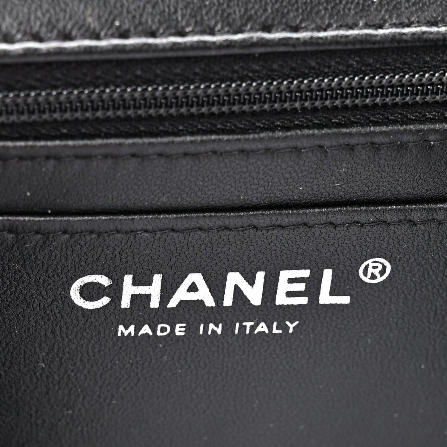 Lambskin Quilted Mini Top Handle Rectangular Flap So Black