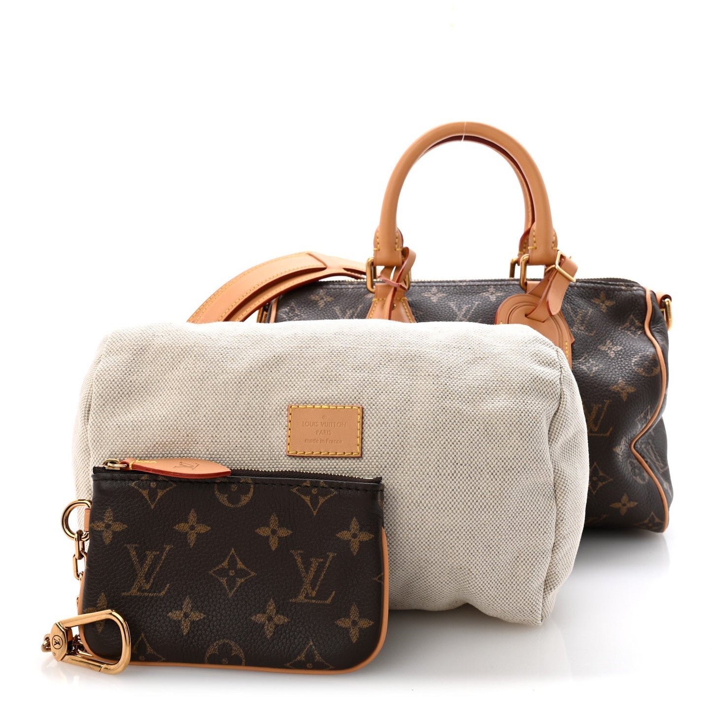Calfskin Monogram Speedy P9 Bandouliere 25