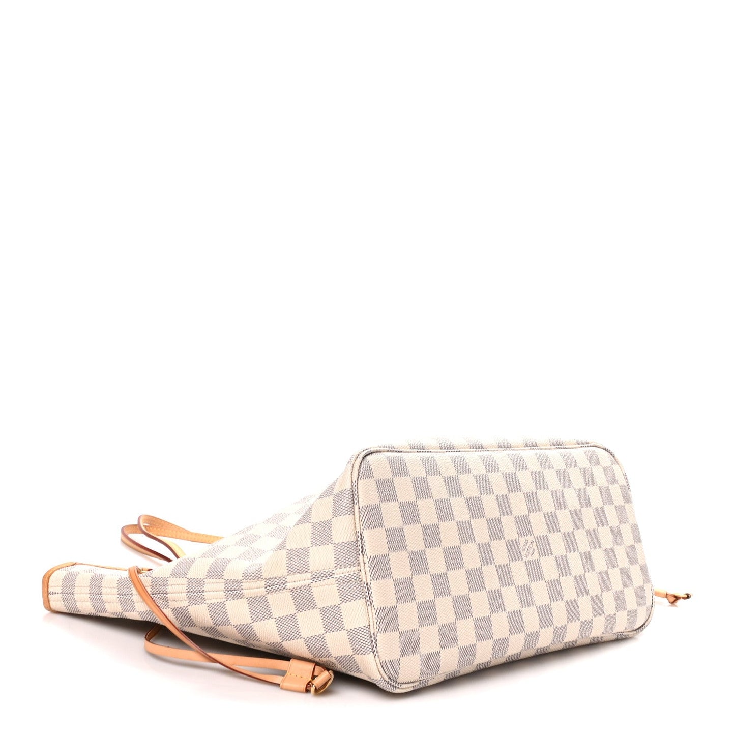 Damier Azur Neo Neverfull MM Rose Ballerine