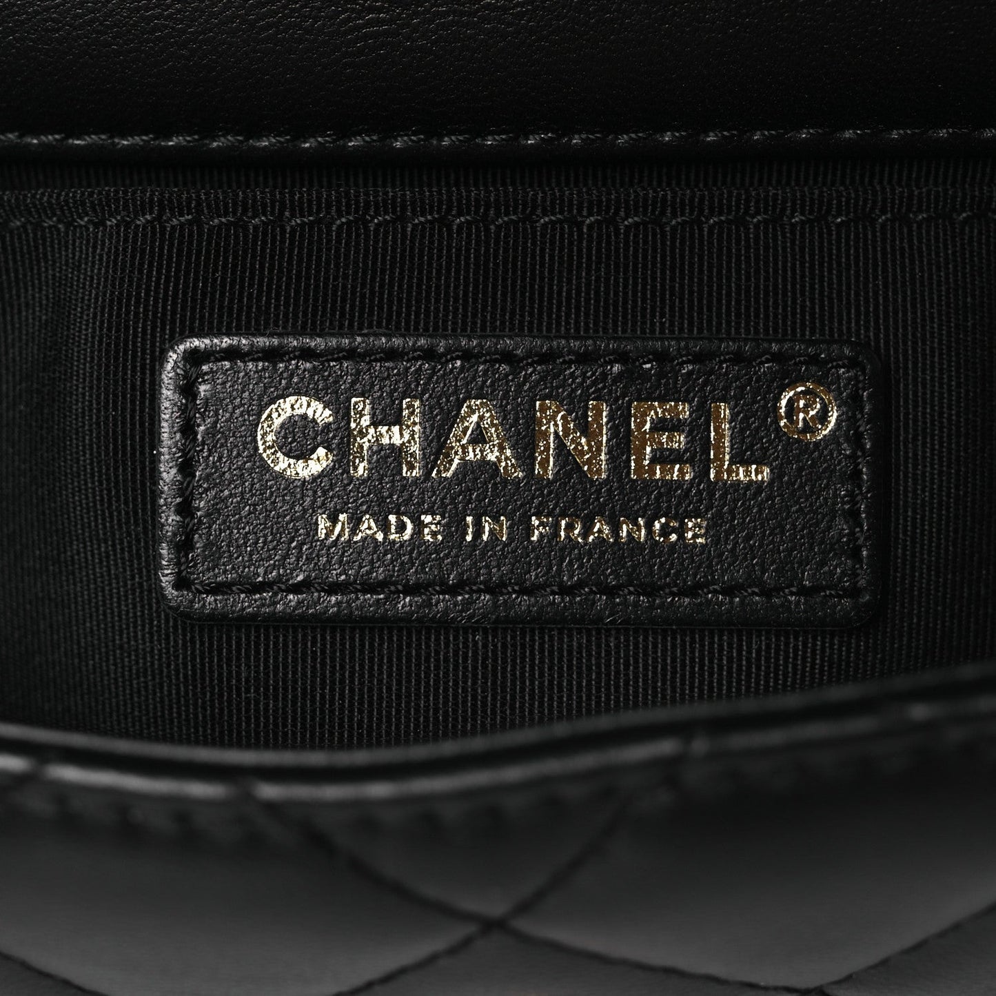 Lambskin Quilted Small My Precious Flap Black