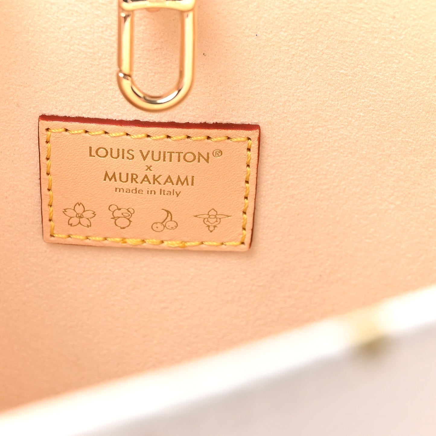 LV X TM Monogram Multicolor Onthego PM White White