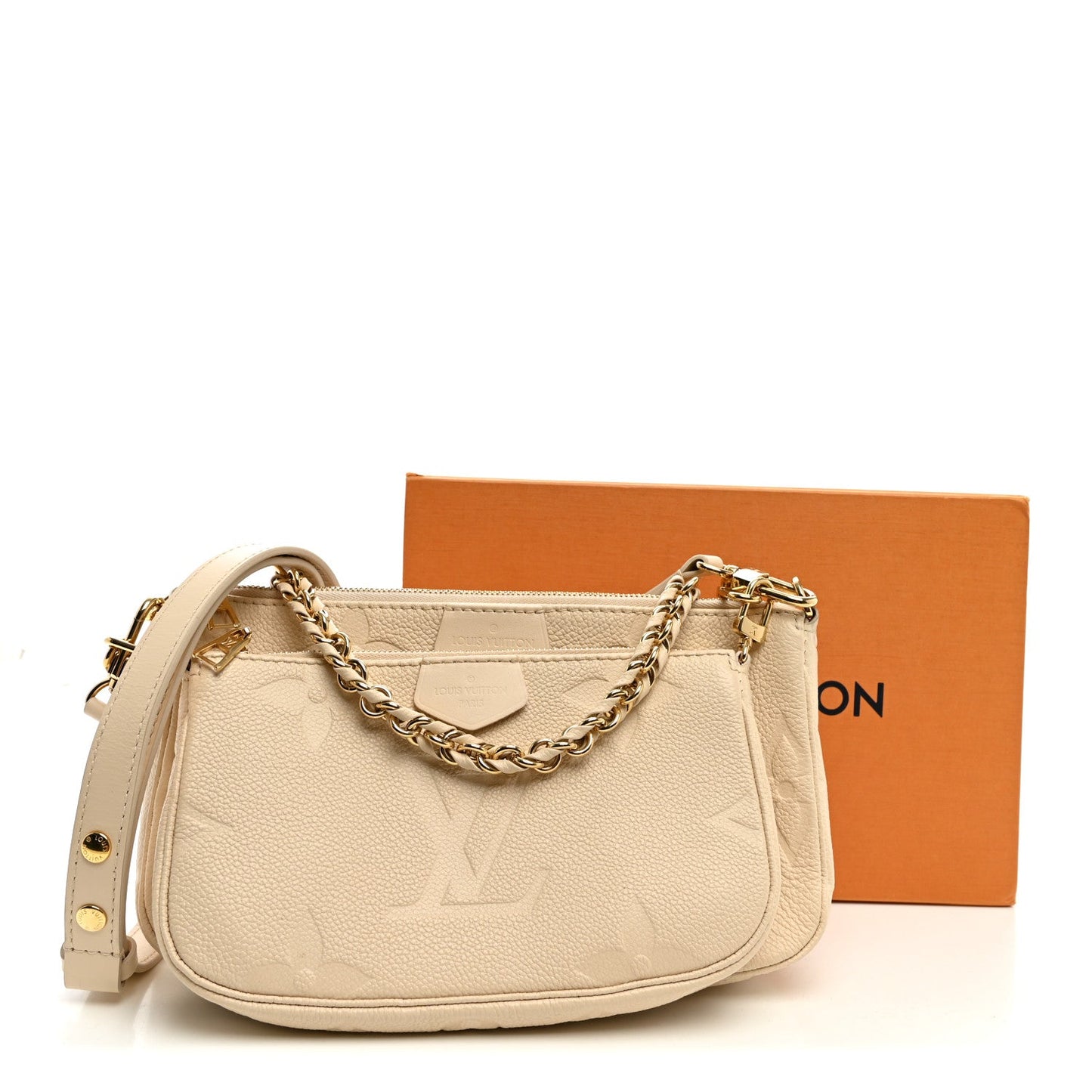 Empreinte Monogram Giant Multi Pochette Accessories Cream