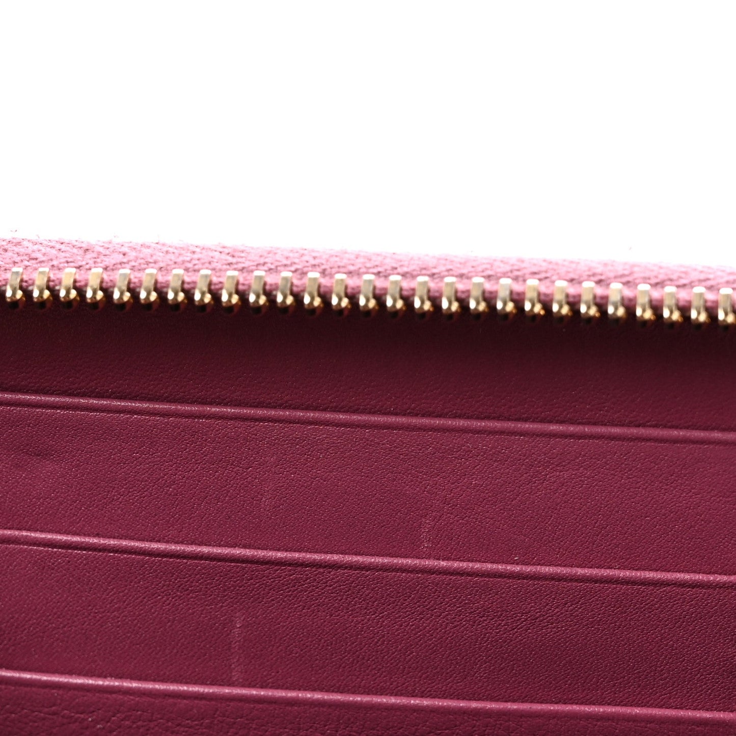 Guccissima Signature Microguccissima Bree Zip Around Wallet Purple