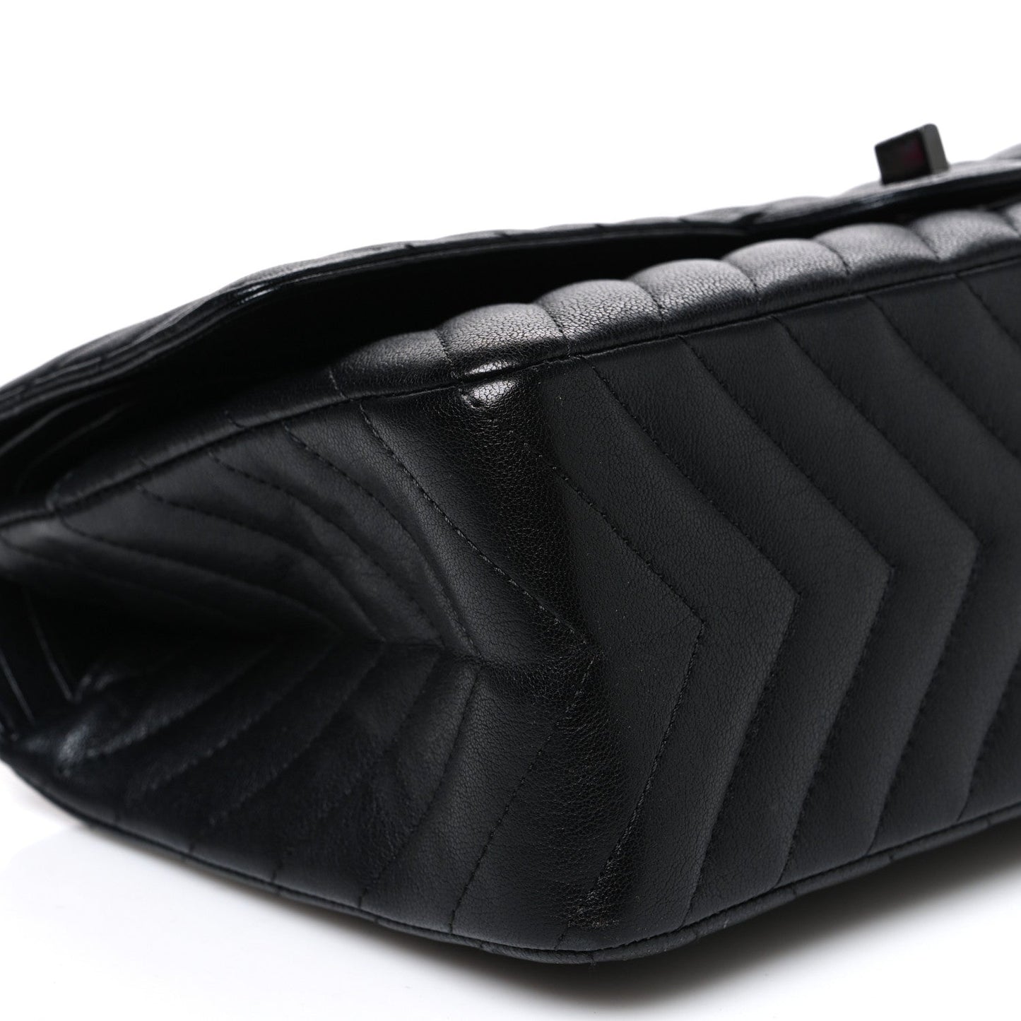 Sheepskin Chevron Quilted 2.55 Reissue 226 Flap So Black