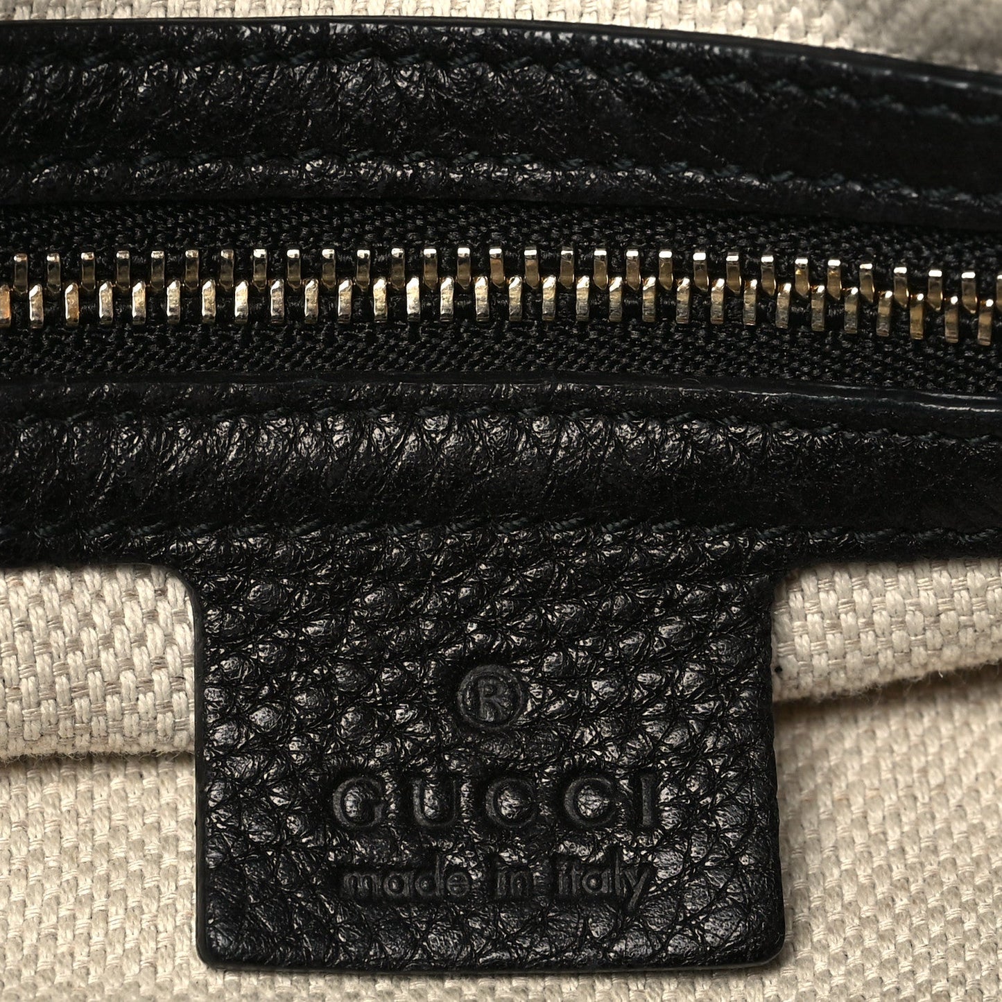 Pebbled Calfskin Medium Soho Chain Shoulder Bag Black
