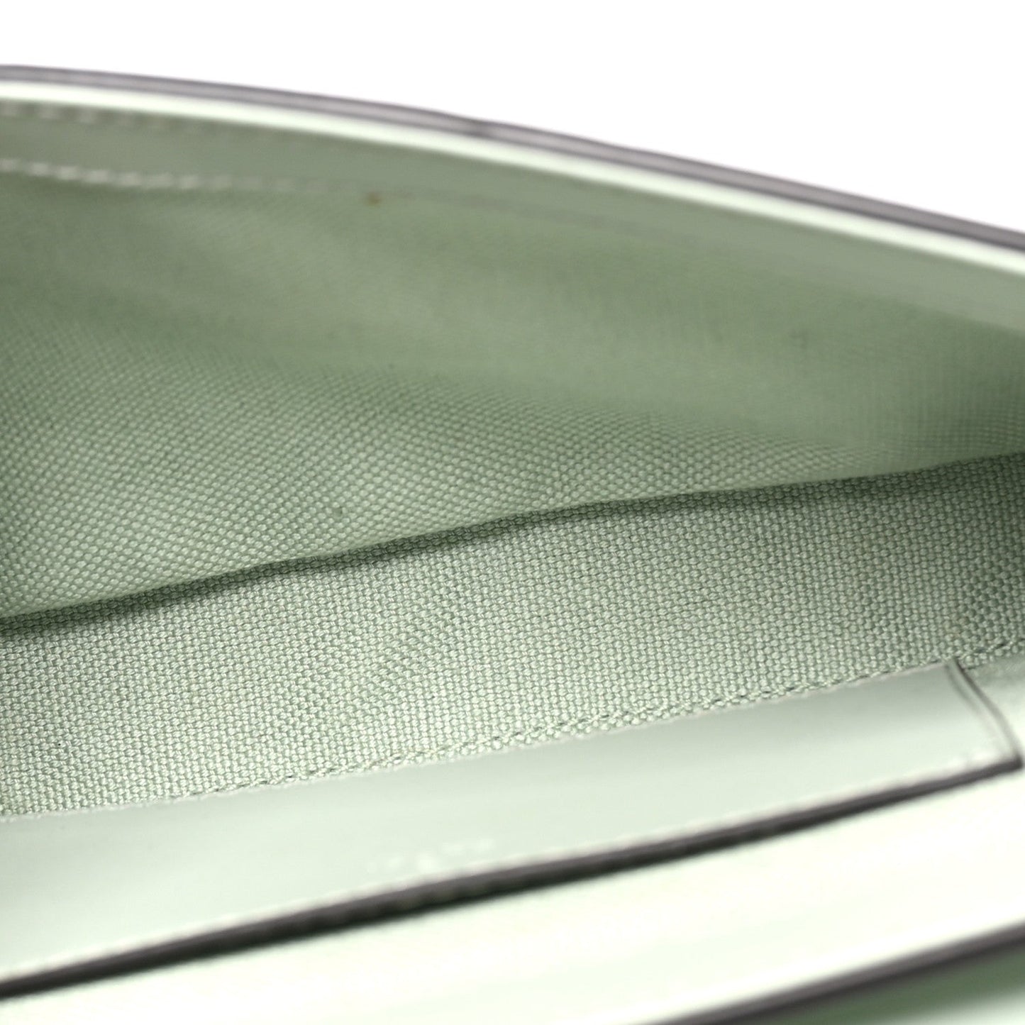 Calfskin GG Super Mini Shoulder Bag Pale Green