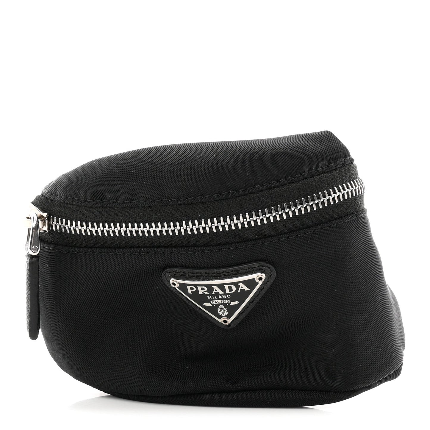 Tessuto Nylon Wrist Pouch Black