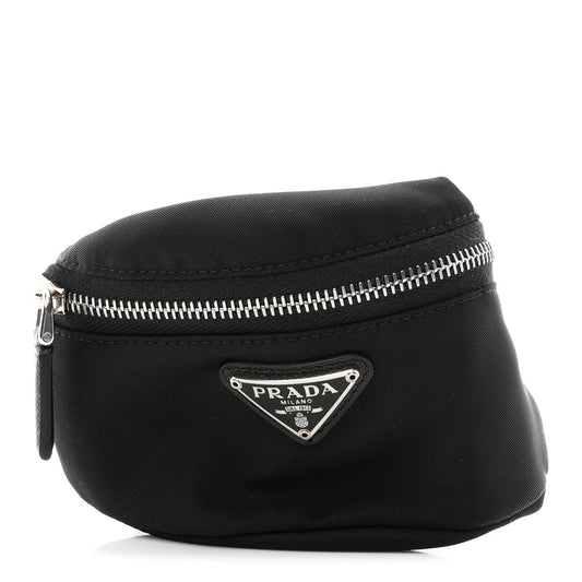 Tessuto Nylon Wrist Pouch Black