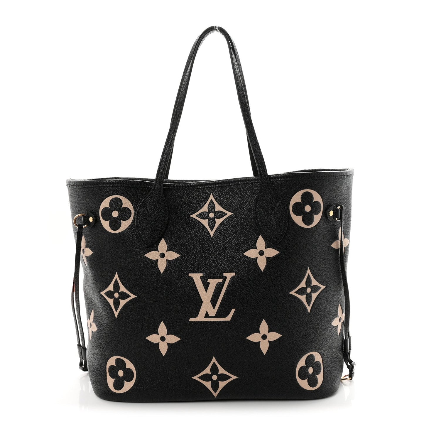 Empreinte Monogram Giant Neverfull MM Black Beige