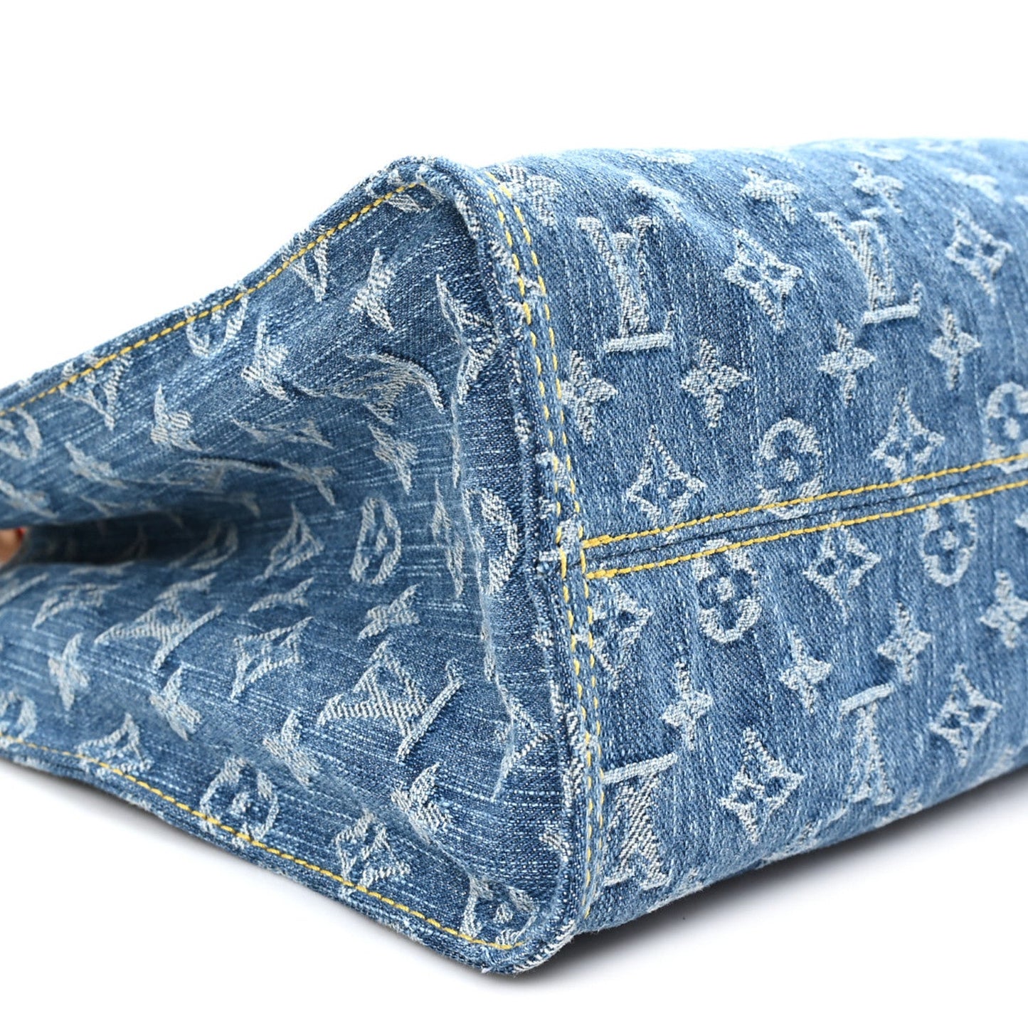 Monogram Denim Onthego MM Blue