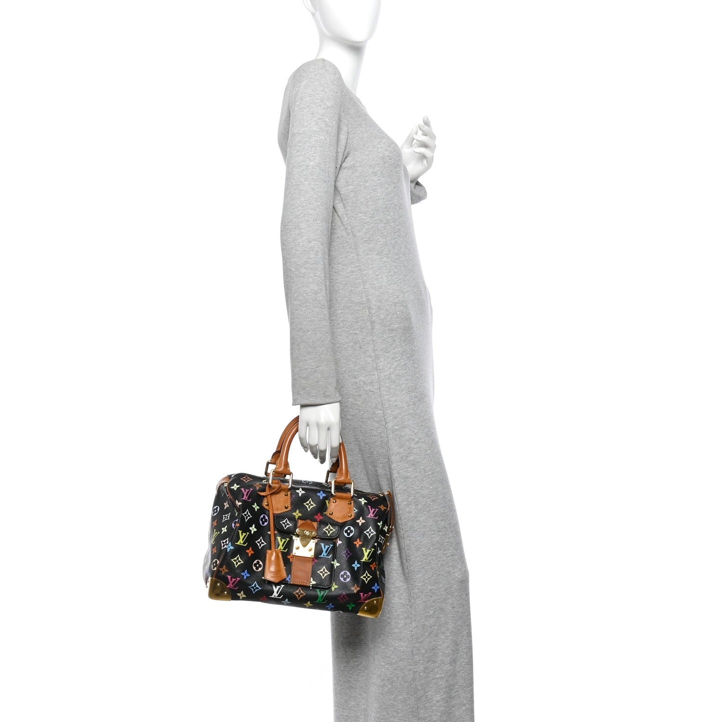 Monogram Multicolor Speedy 30 Black