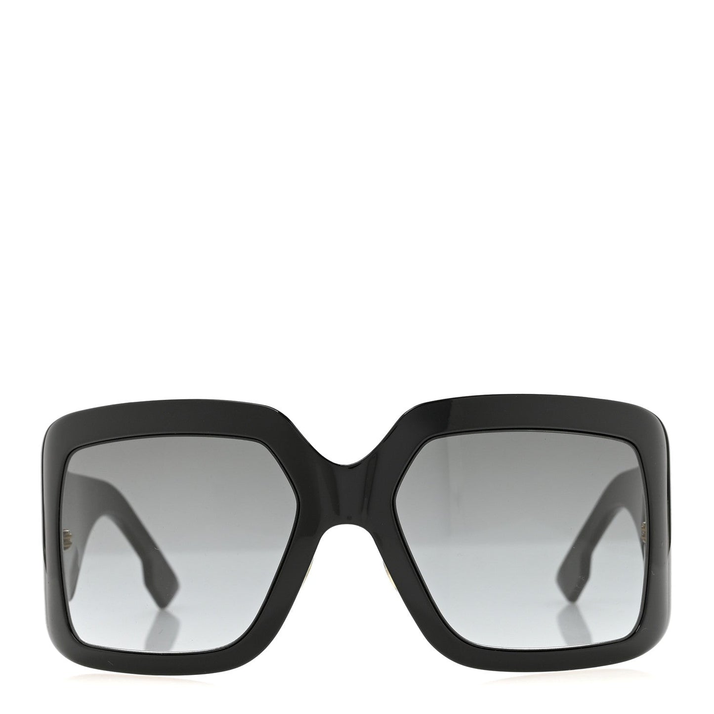 Acetate Dior SoLight2 Square Sunglasses Black
