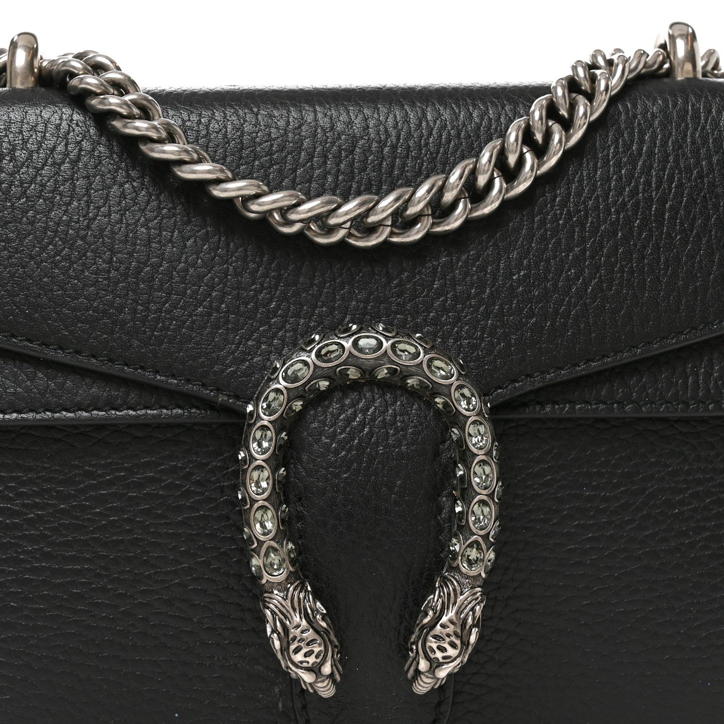 Calfskin Mini Dionysus Shoulder Bag Black