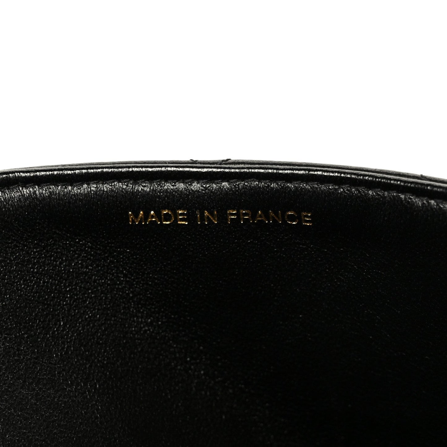 Lambskin Quilted Jumbo Single Flap Black