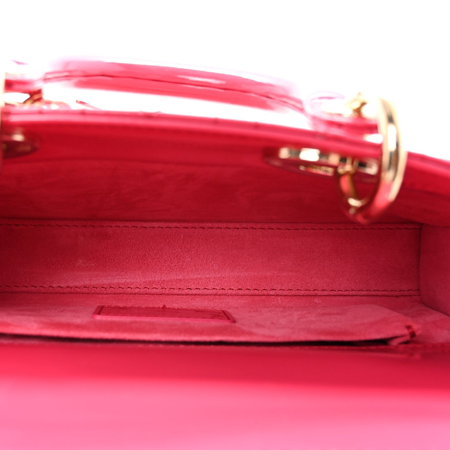 Patent Cannage Small Lady D-Joy Mexican Red