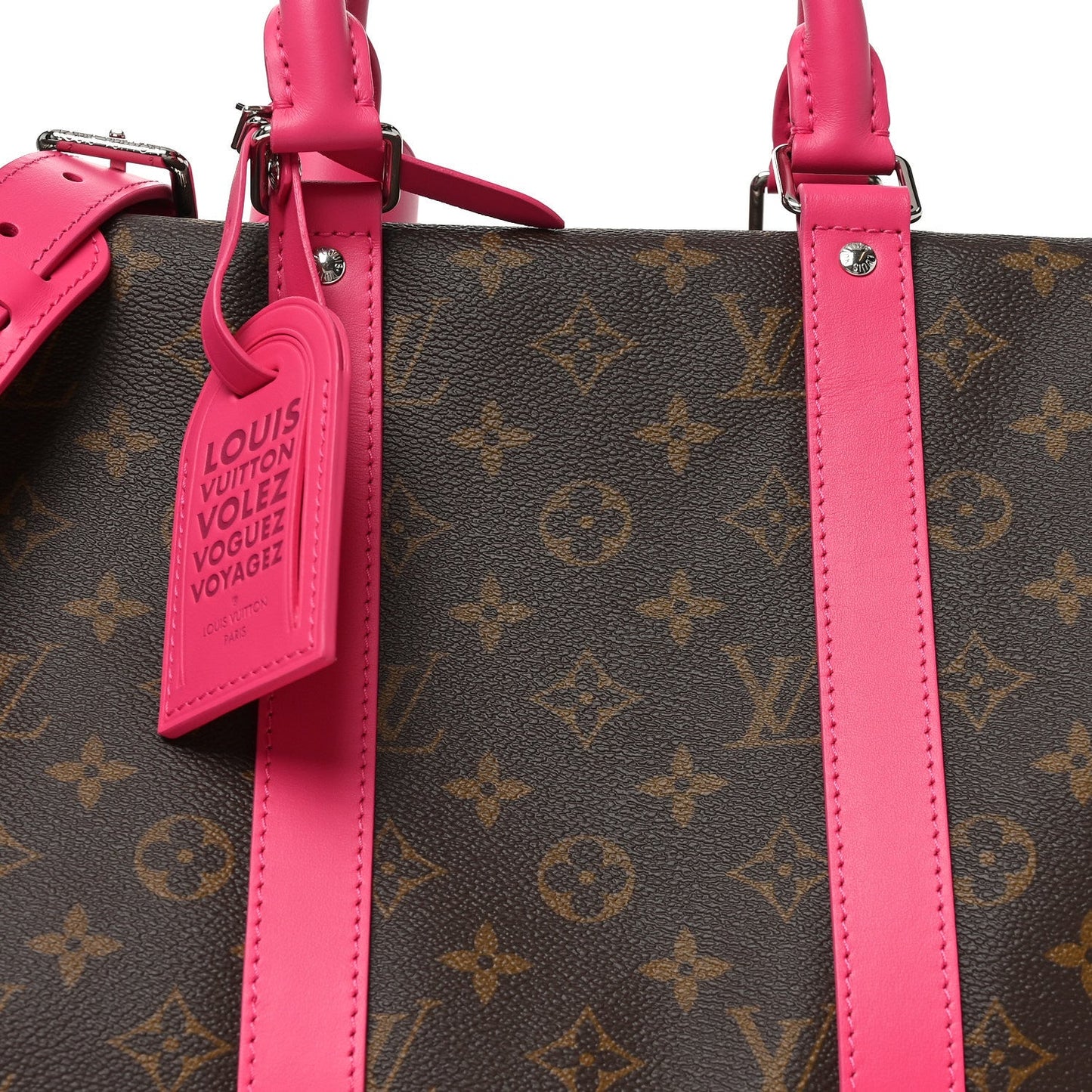 Monogram Keepall Bandouliere 45 Pondichery Pink