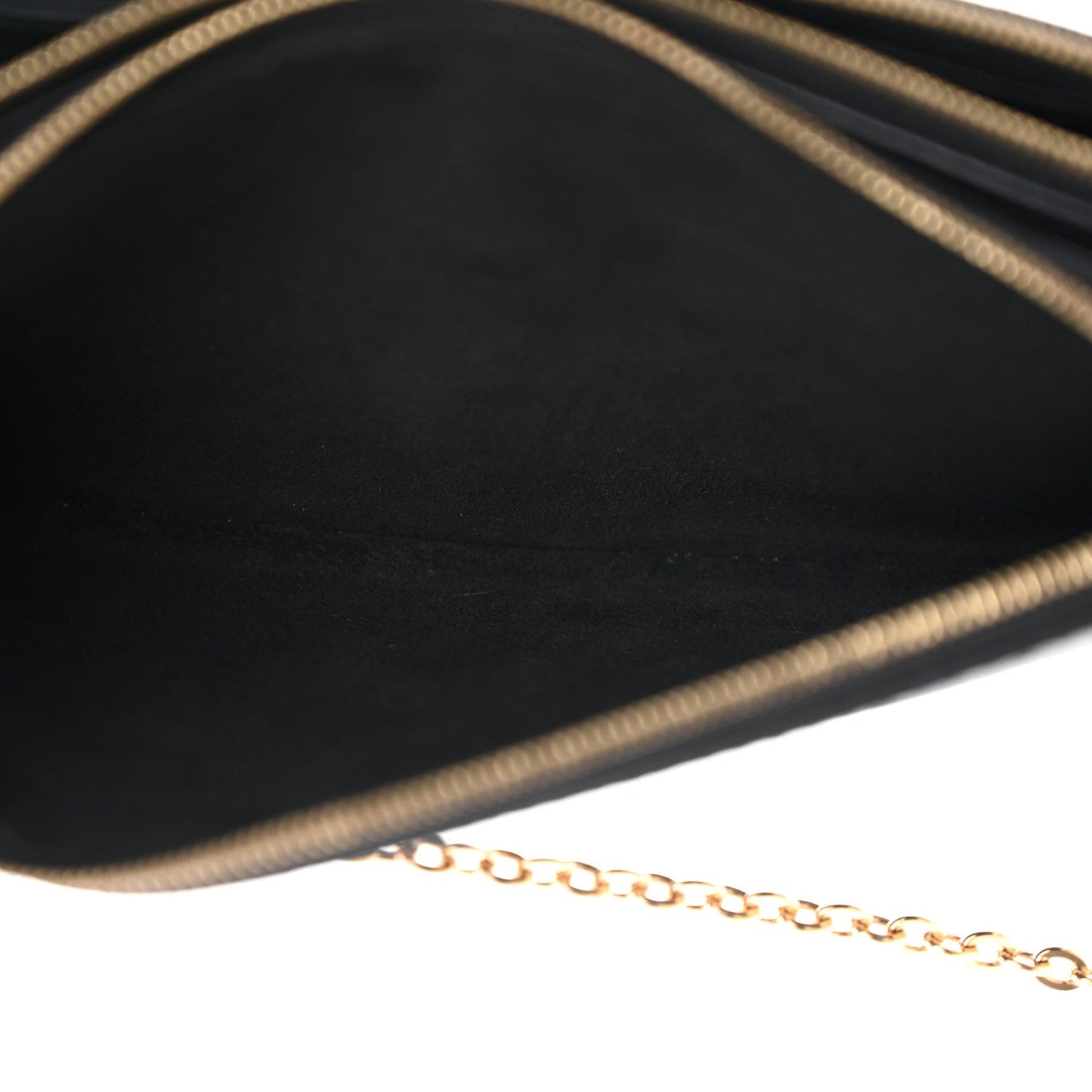 Empreinte Double Zip Pochette Black
