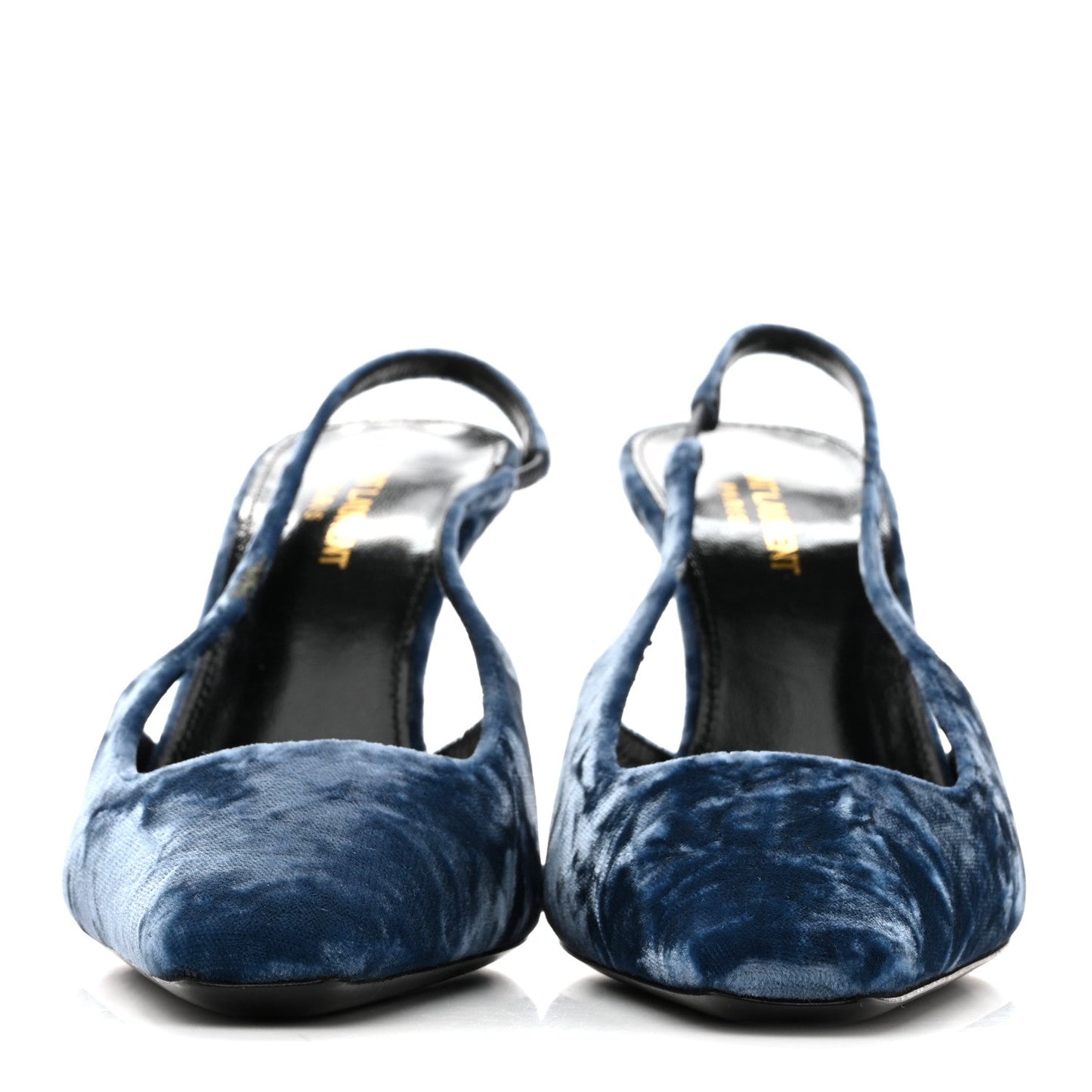 Velvet Tom 90 Dream Slingback Pumps 37.5 Denim