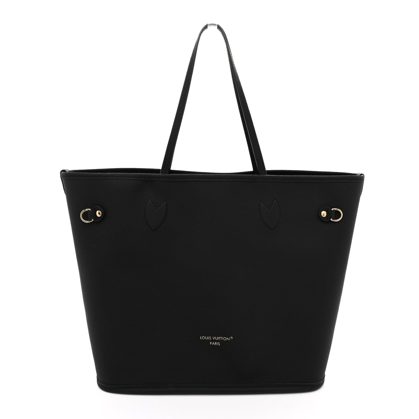 Monogram Calfskin Neo Neverfull Inside Out MM Black