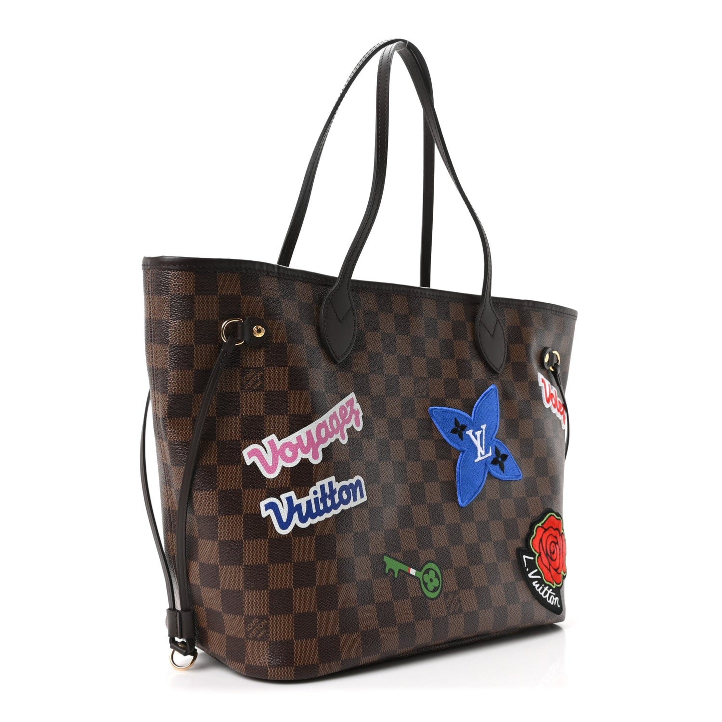 Damier Ebene Travel Stickers Neo Neverfull MM