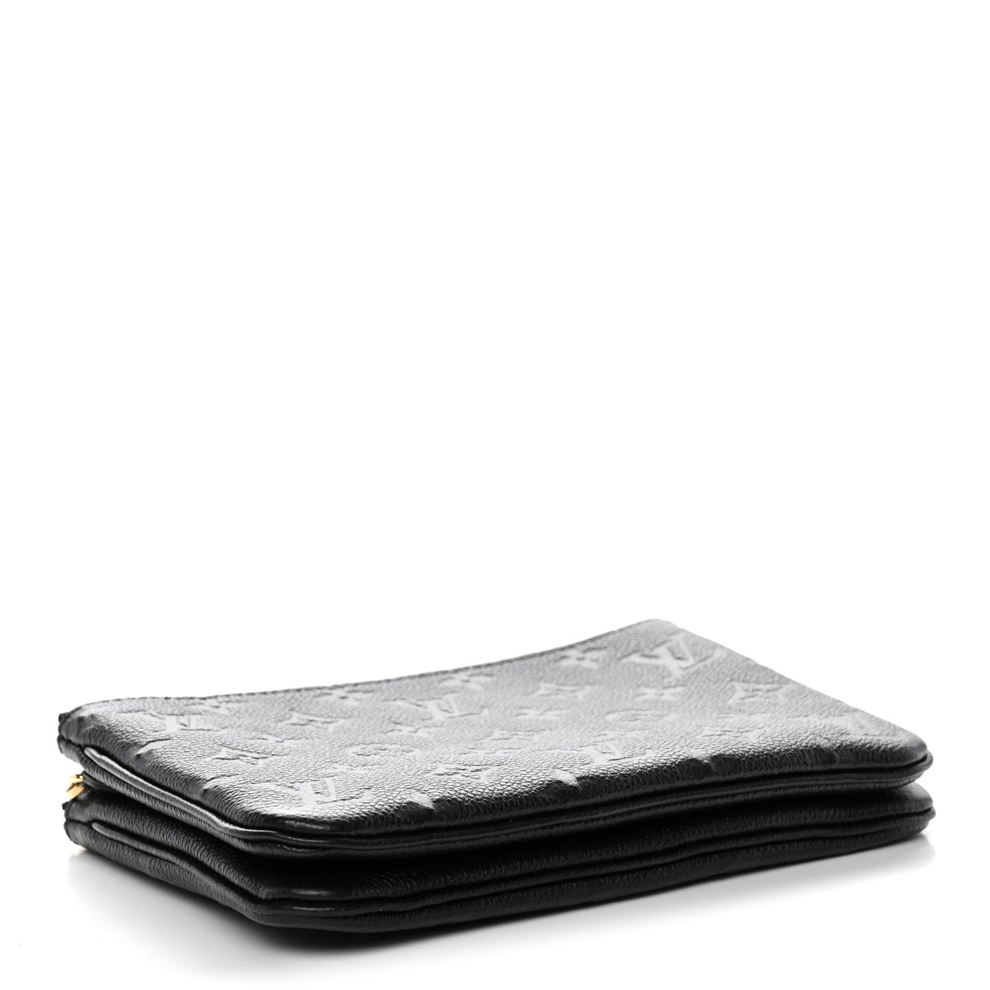 Empreinte Double Zip Pochette Black