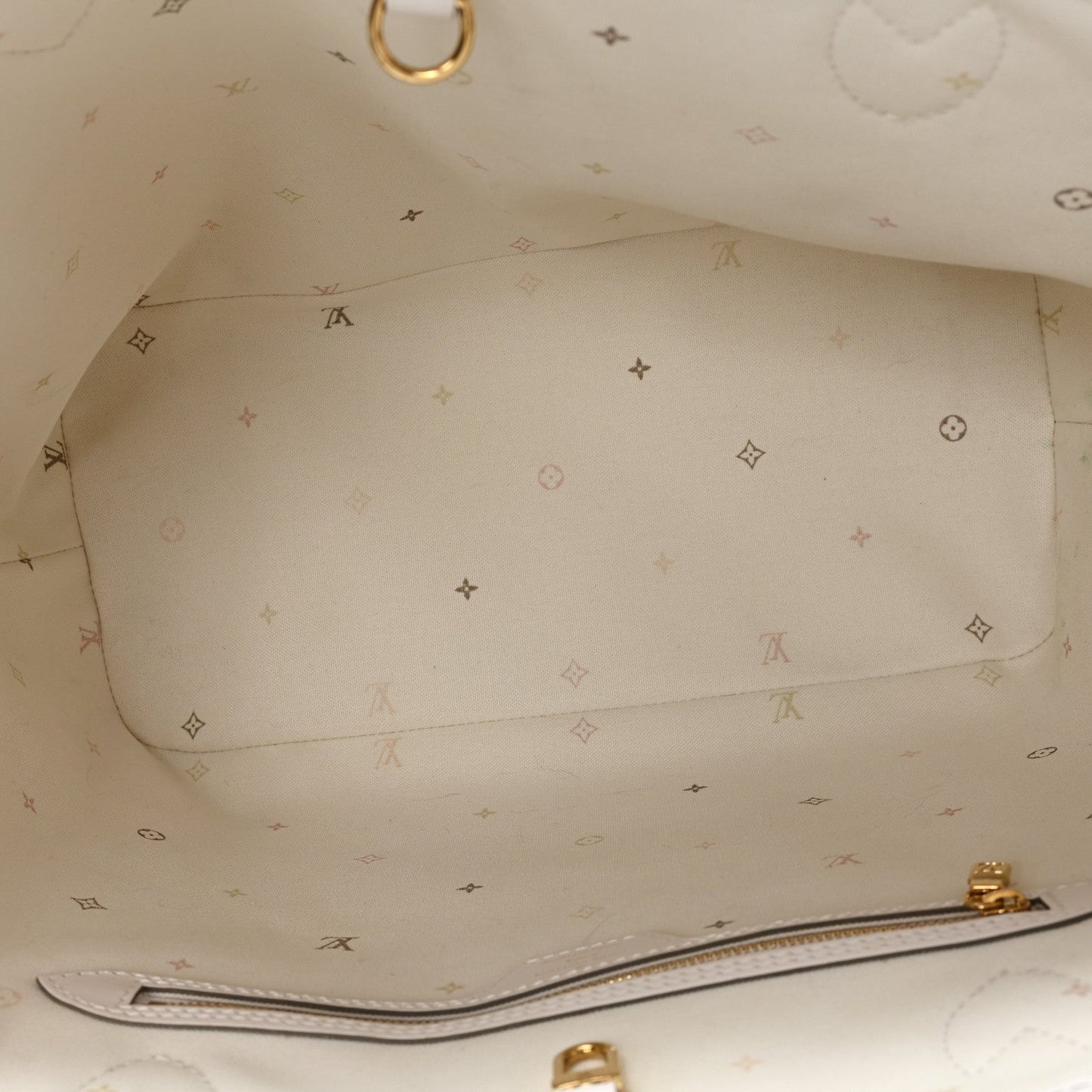 Monogram Giant Spring In The City Neverfull MM Sunset Kaki