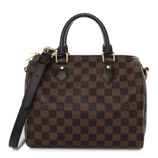 Damier Ebene Speedy Bandouliere 25