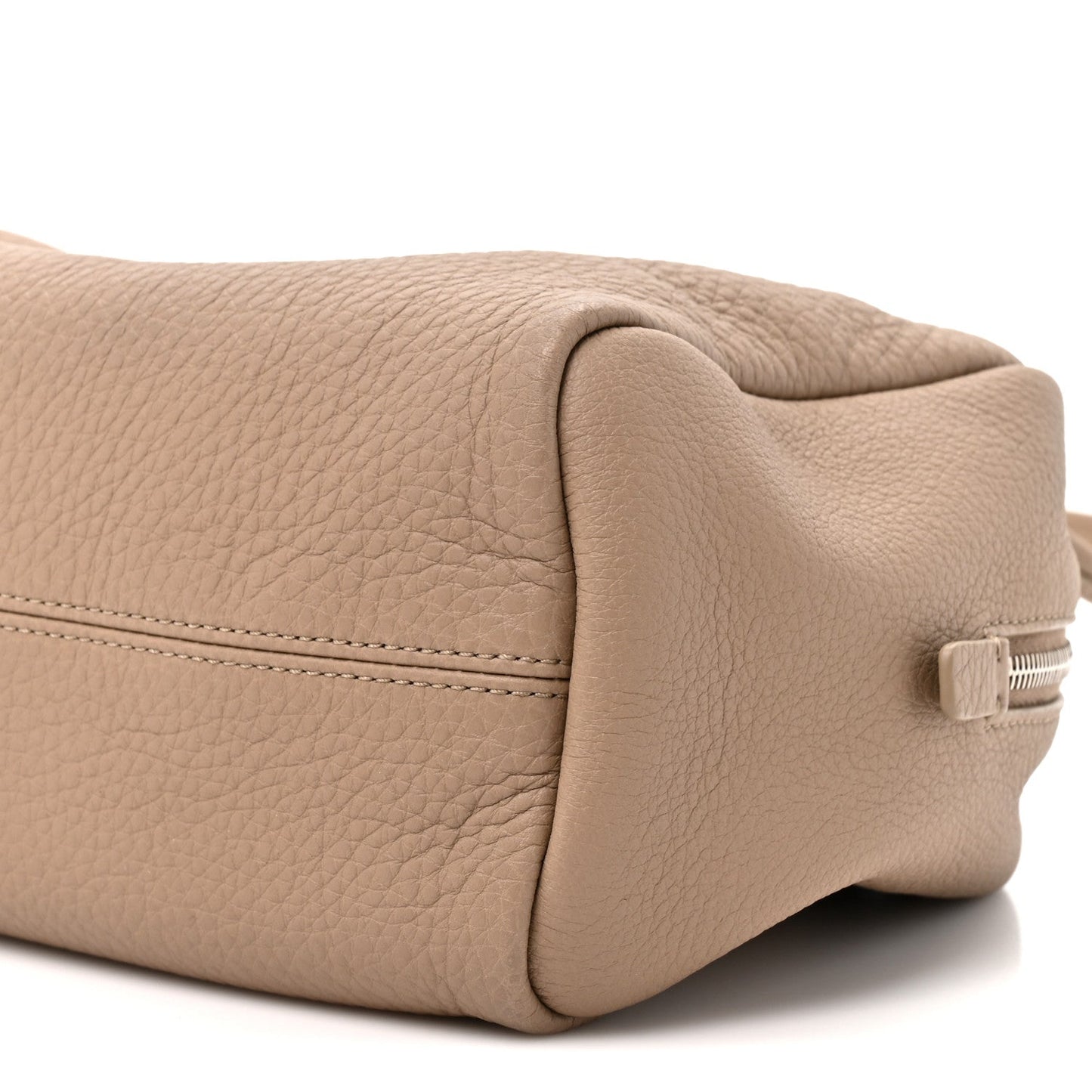 Grained Calfskin Astra Bag Dark Taupe