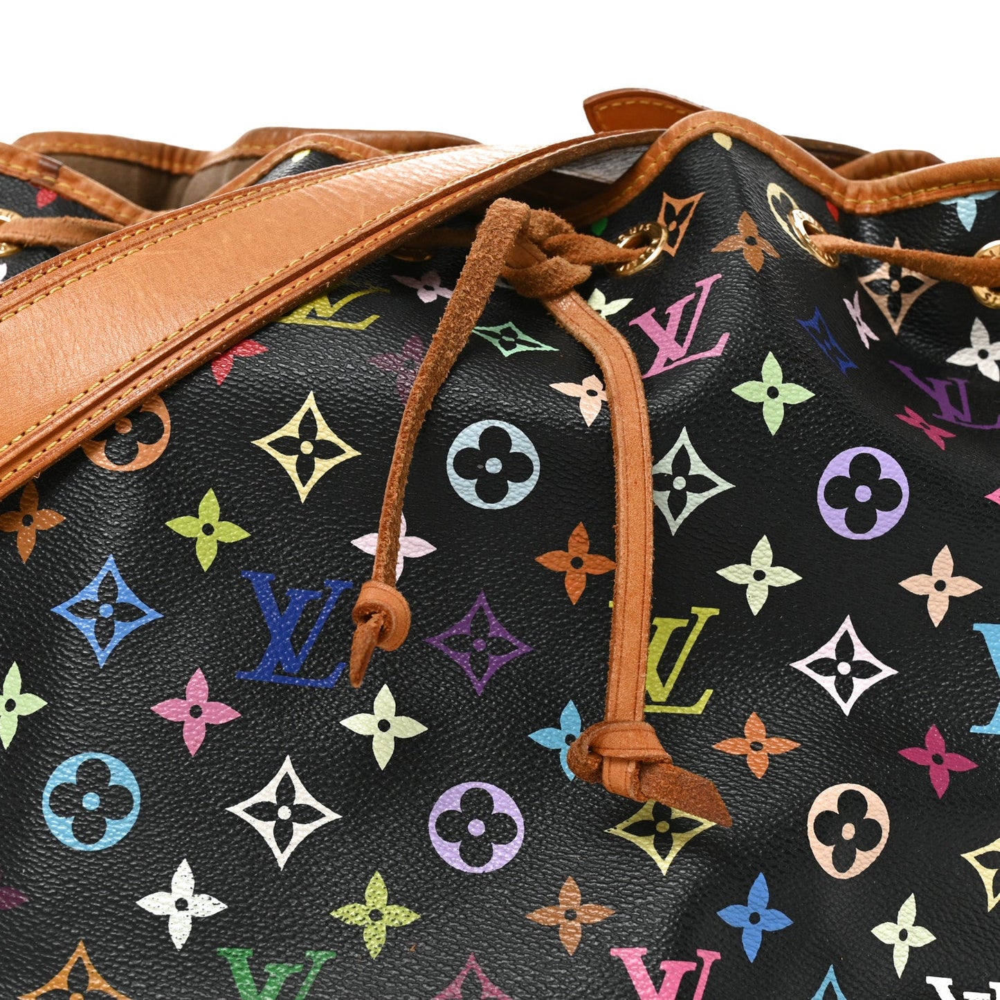 Monogram Multicolor Petit Noe Black