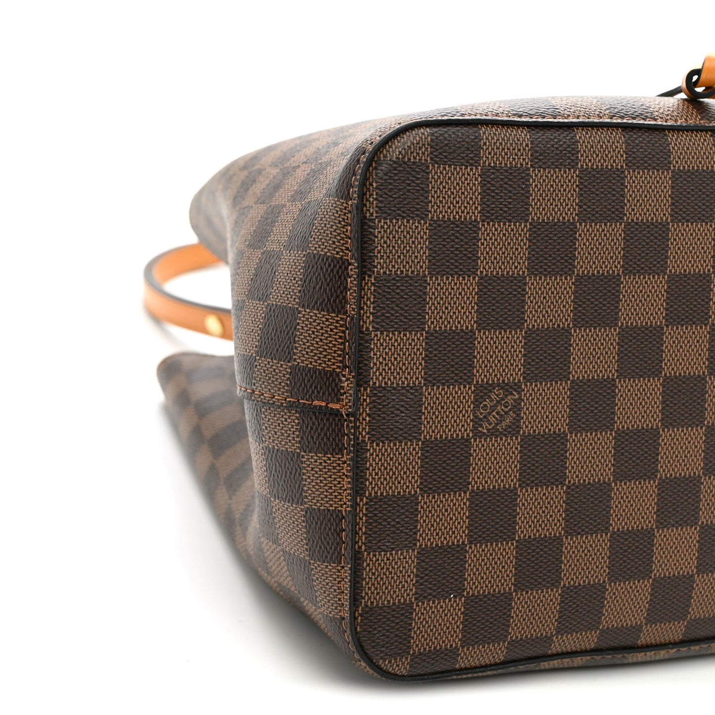 Damier Ebene Neonoe MM Safran
