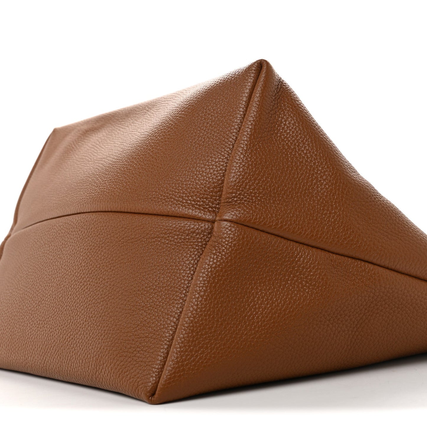 Grained Calfskin Monogram Large Totissima Reversible Tote Brown