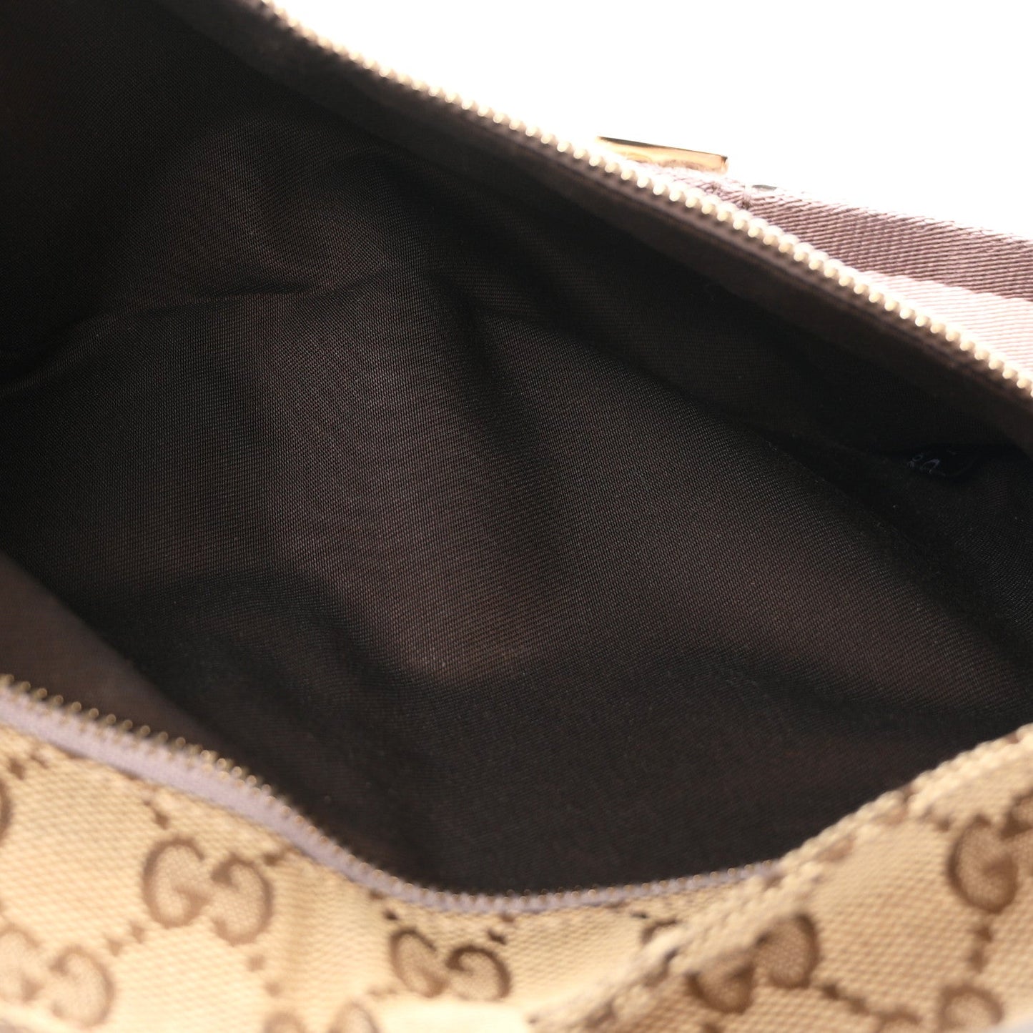 GG Monogram Web Double Pocket Belt Bag Purple