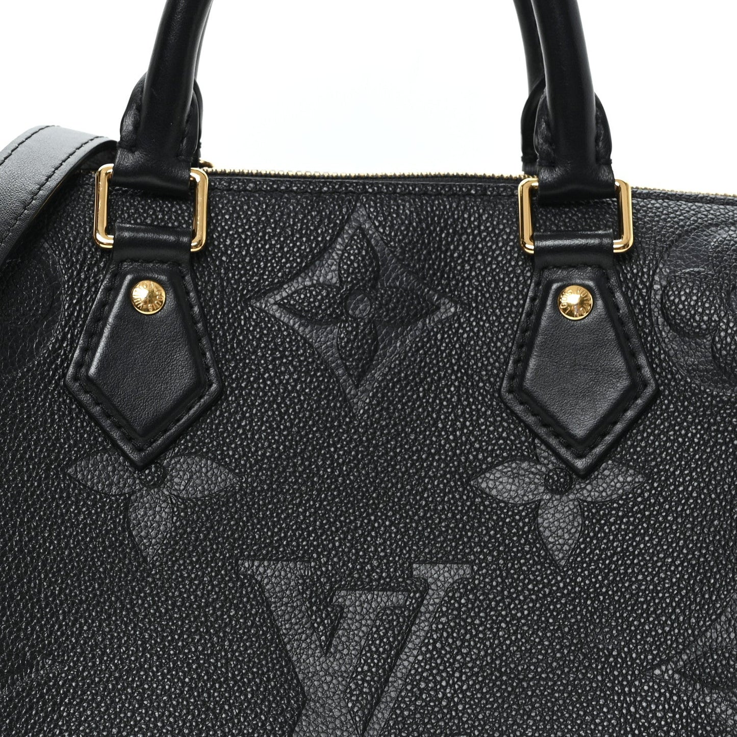 Empreinte Monogram Giant Speedy Bandouliere 25 Black