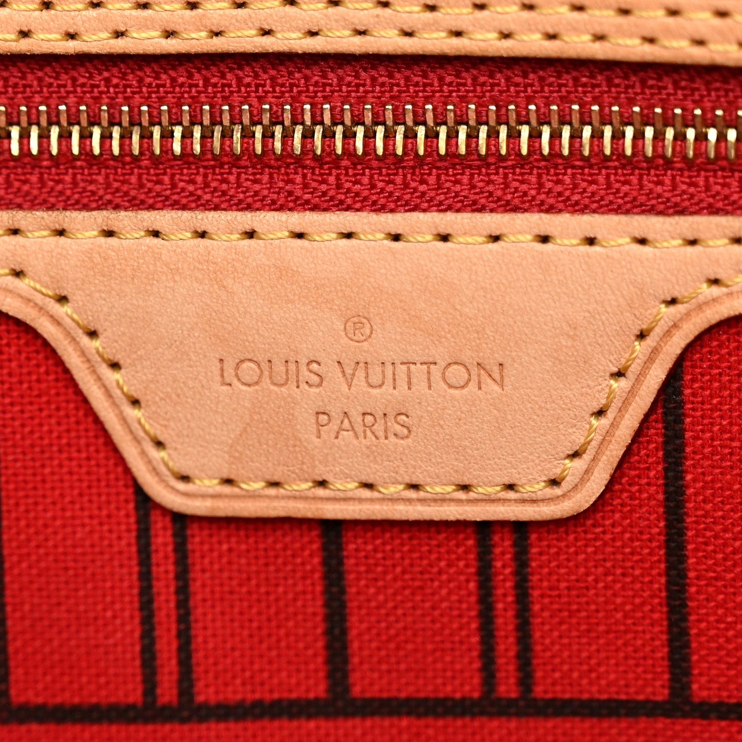 Monogram Neo Neverfull MM Cherry